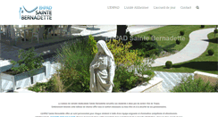 Desktop Screenshot of ehpad-sainte-bernadette.com
